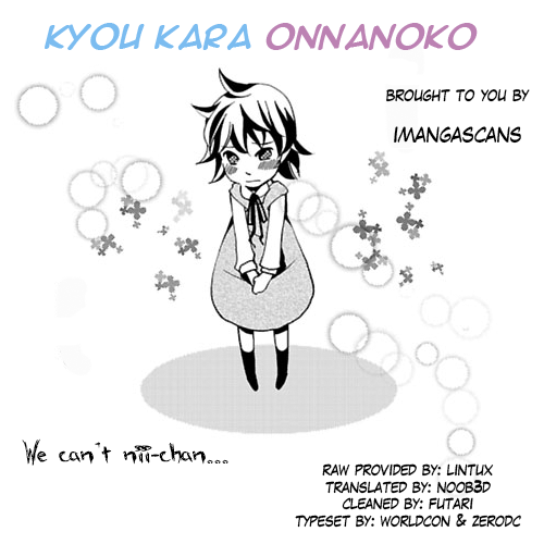 Kyou Kara Onnanoko!? Chapter 1.2 page 37 - Chapter 1 v2