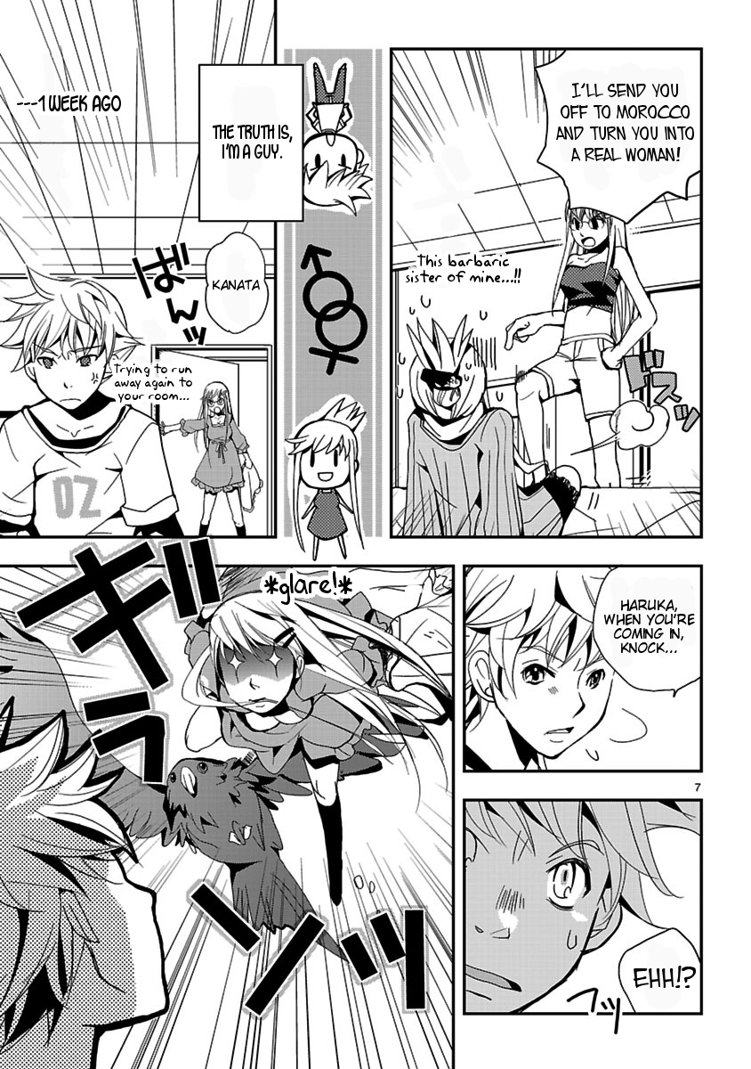 Kyou Kara Onnanoko!? Chapter 1.2 page 7 - Chapter 1 v2