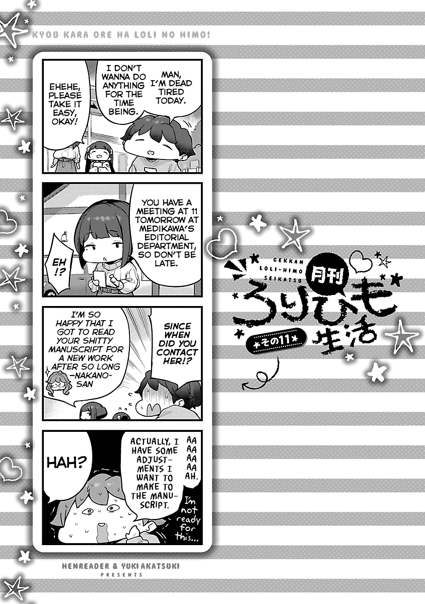 Kyou kara Ore wa Loli no Himo! Chapter 10 page 25 - Chapter 10: A Mooch's Confinement