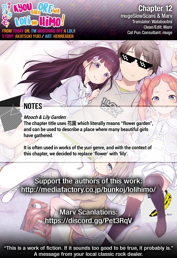 Kyou kara Ore wa Loli no Himo! Chapter 12 page 26 - Chapter 12: Mooch and Lily Garden