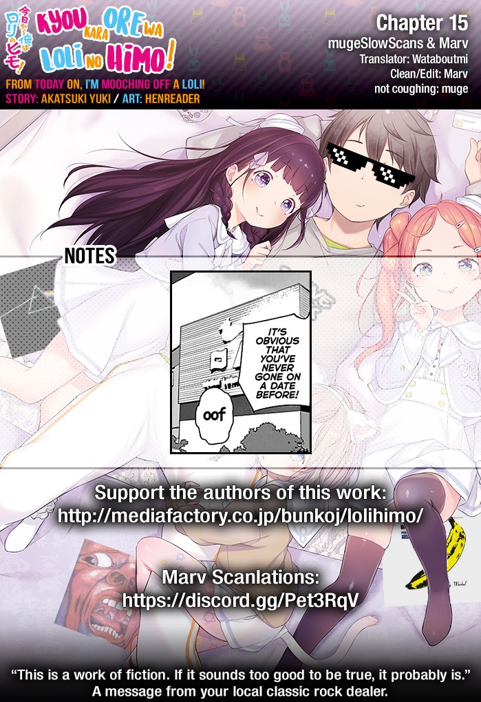 Kyou kara Ore wa Loli no Himo! Chapter 15 page 26 - Chapter 15: Mooch and Outing
