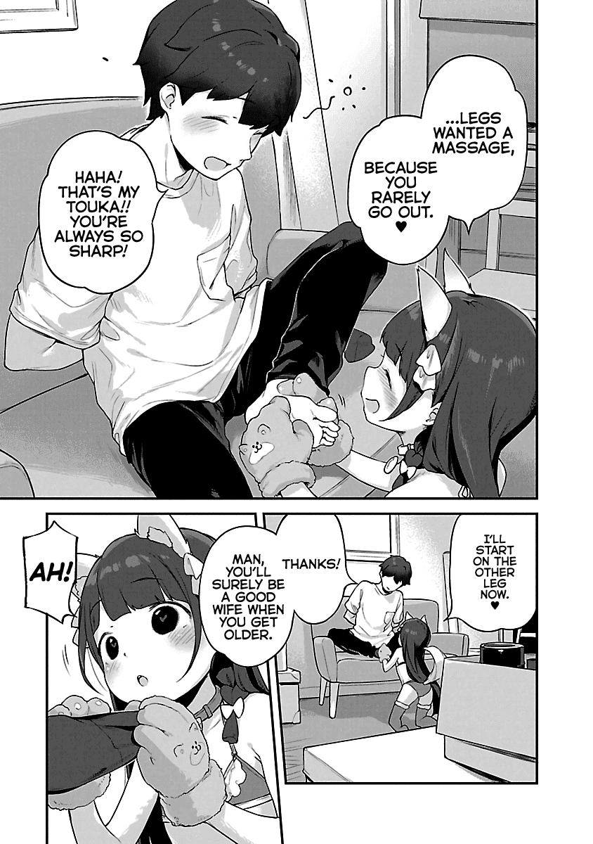 Kyou kara Ore wa Loli no Himo! Chapter 16 page 17 - Chapter 16: Mooch War