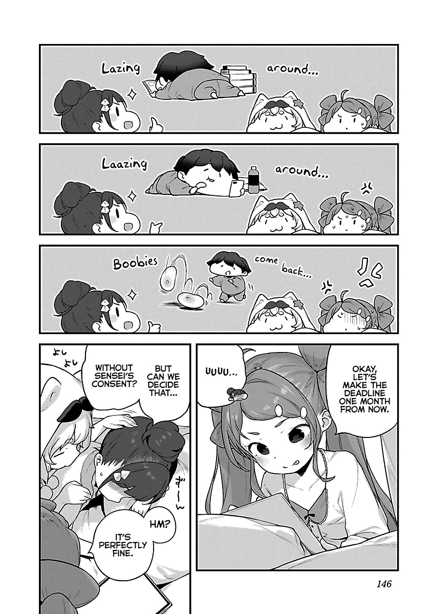Kyou kara Ore wa Loli no Himo! Chapter 18 page 10 - Chapter 18: Pajama Party Without Mooch