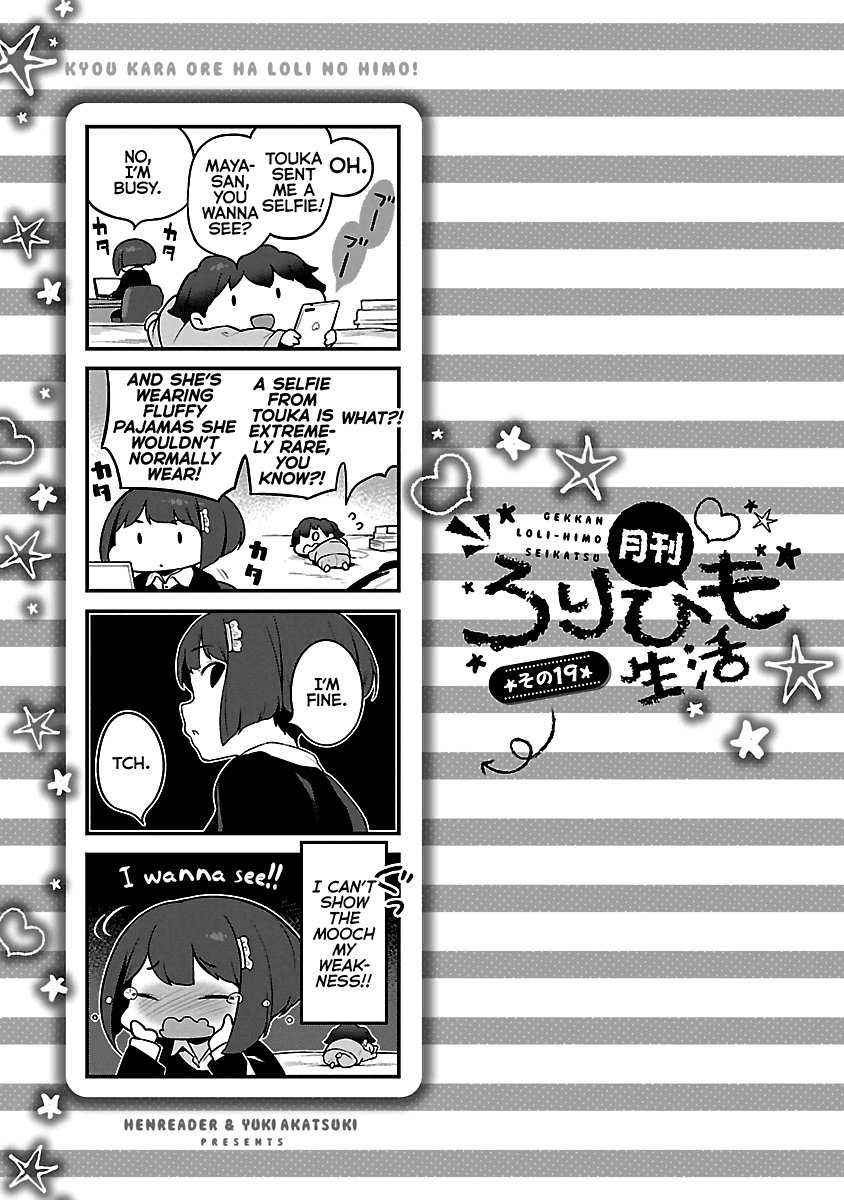 Kyou kara Ore wa Loli no Himo! Chapter 18 page 25 - Chapter 18: Pajama Party Without Mooch