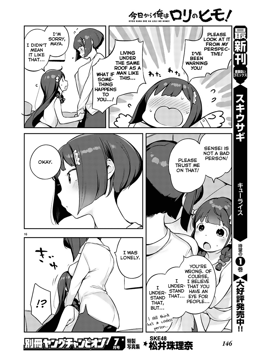 Kyou kara Ore wa Loli no Himo! Chapter 2 page 16 - Chapter 2: New Life with Maid-San