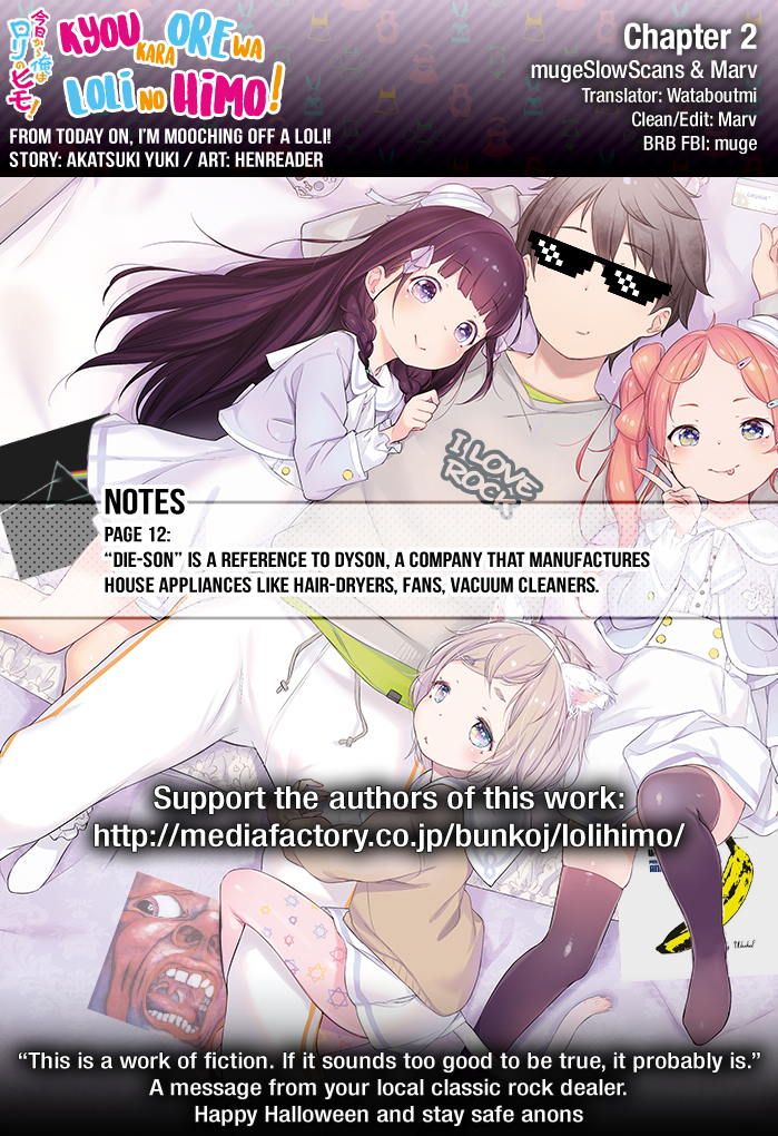 Kyou kara Ore wa Loli no Himo! Chapter 2 page 26 - Chapter 2: New Life with Maid-San