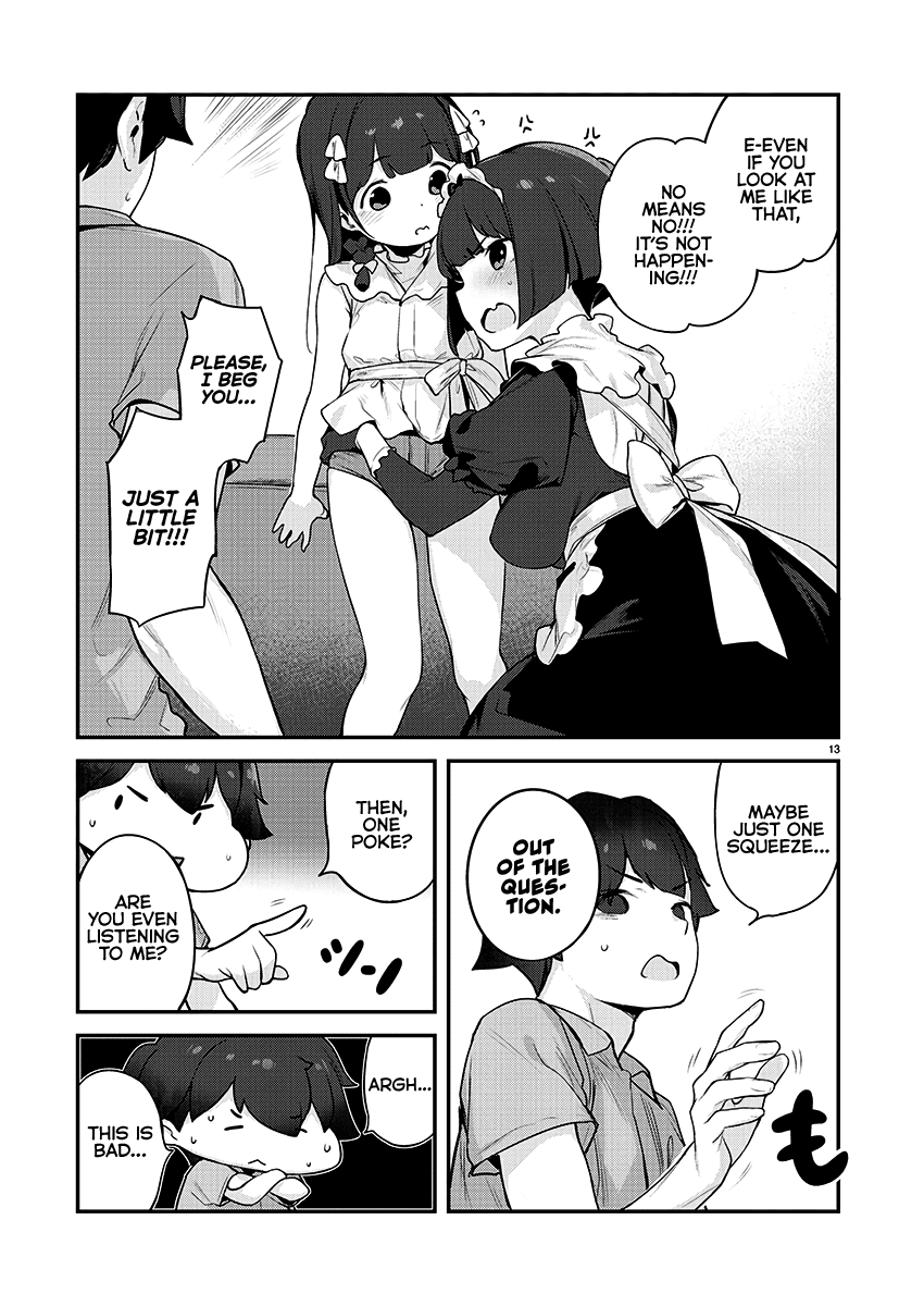 Kyou kara Ore wa Loli no Himo! Chapter 20 page 13 - Chapter 20: Help Us, Maya-san