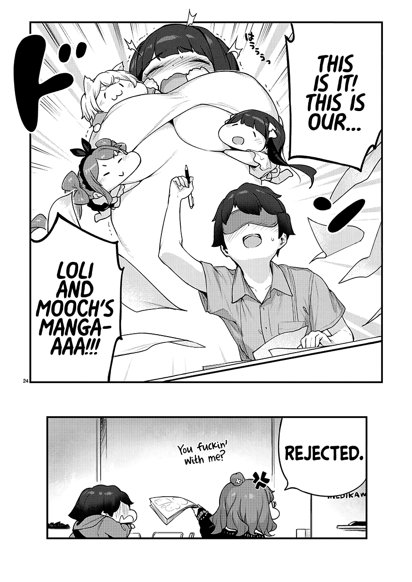 Kyou kara Ore wa Loli no Himo! Chapter 20 page 24 - Chapter 20: Help Us, Maya-san