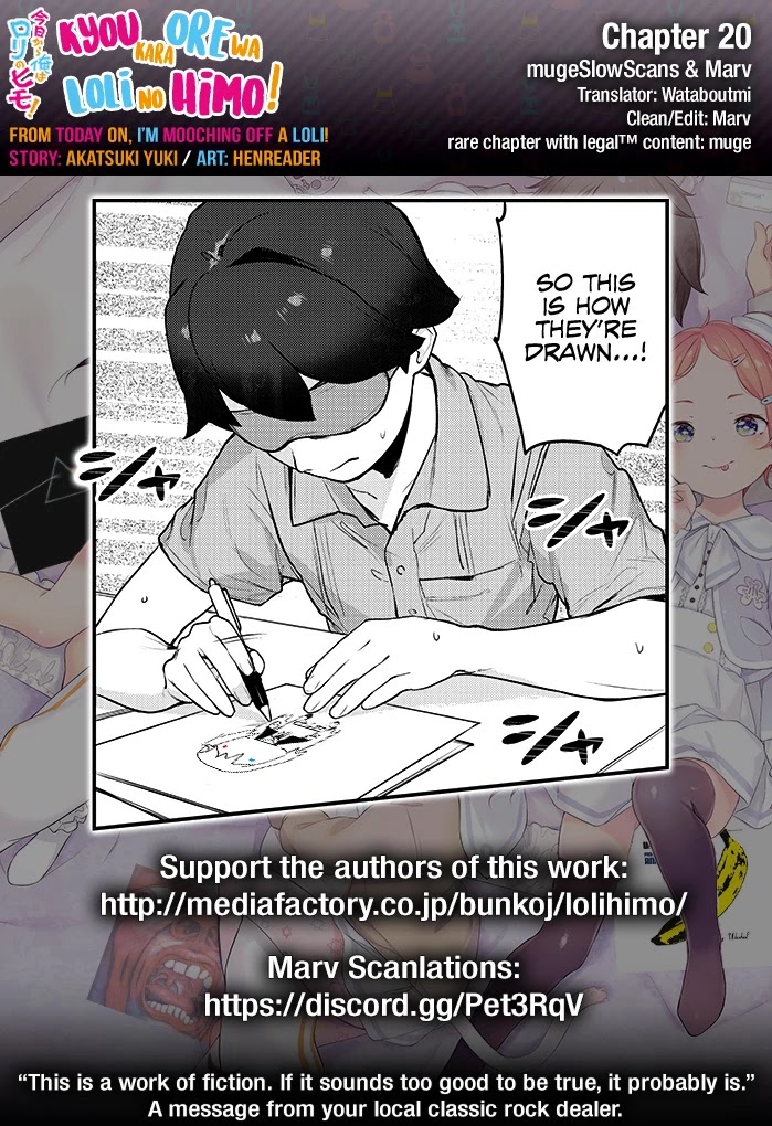 Kyou kara Ore wa Loli no Himo! Chapter 20 page 26 - Chapter 20: Help Us, Maya-san