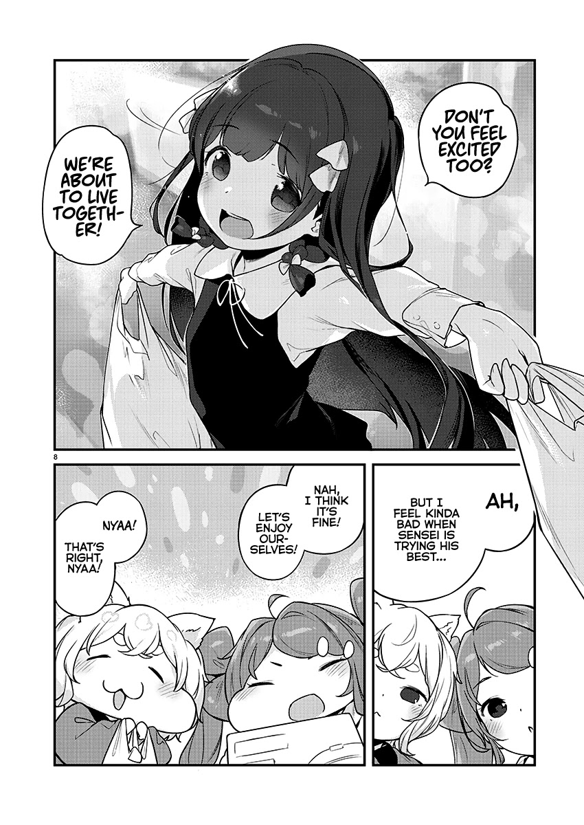 Kyou kara Ore wa Loli no Himo! Chapter 22 page 8 - Chapter 22: Mooch House!