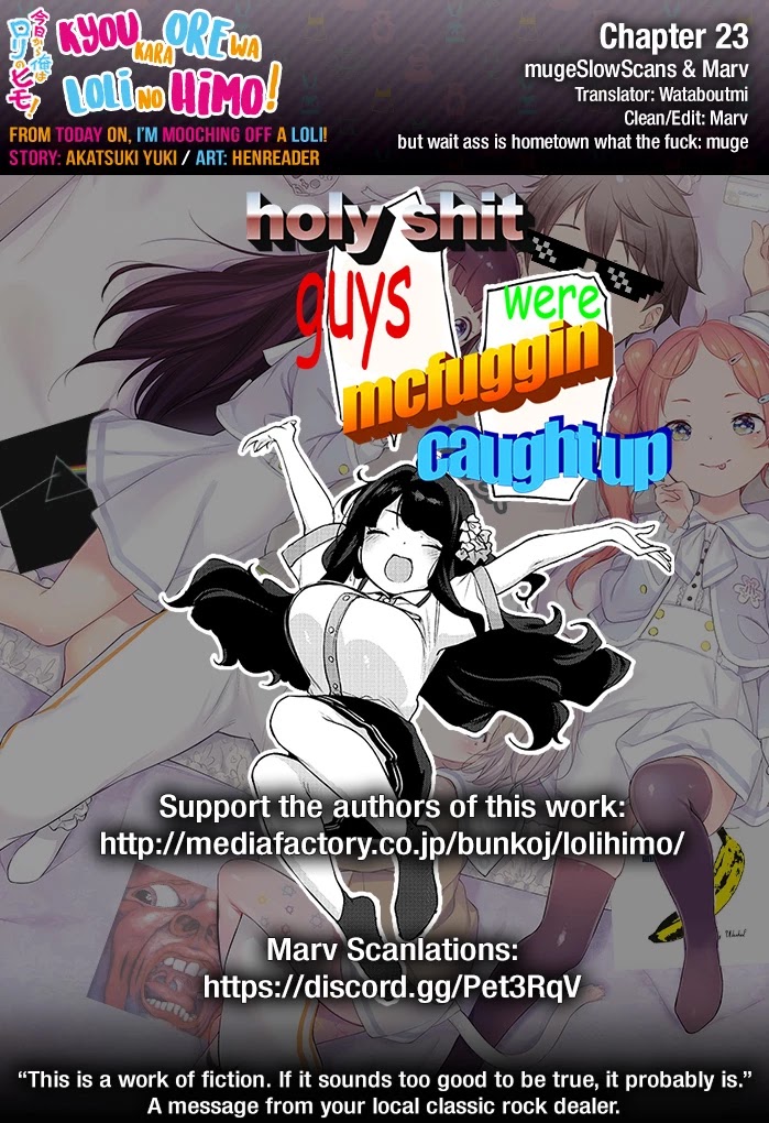 Kyou kara Ore wa Loli no Himo! Chapter 23 page 22 - Chapter 23: Boobs and Chest