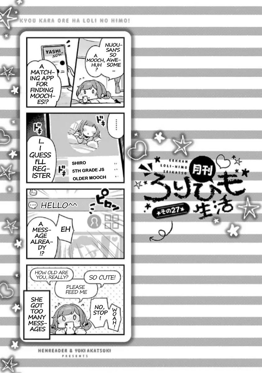 Kyou kara Ore wa Loli no Himo! Chapter 26 page 26 - Chapter 26: The Mooch Wants to Unravel Panties