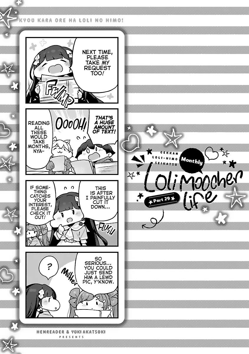 Kyou kara Ore wa Loli no Himo! Chapter 28 page 21 - Chapter 28: Mooch and Social Media