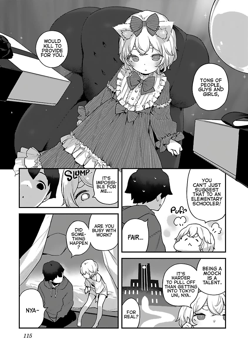 Kyou kara Ore wa Loli no Himo! Chapter 29 page 13 - Chapter 29: Mooch Eats