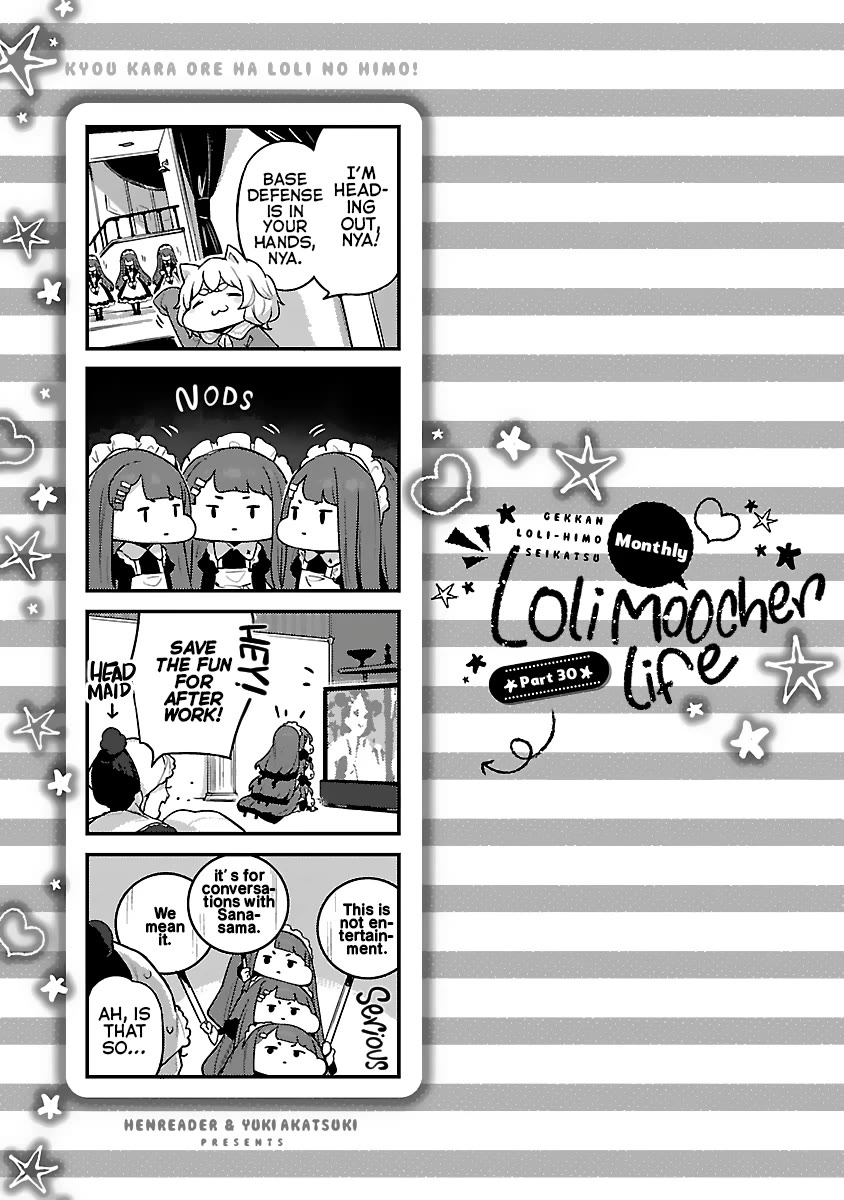 Kyou kara Ore wa Loli no Himo! Chapter 29 page 25 - Chapter 29: Mooch Eats