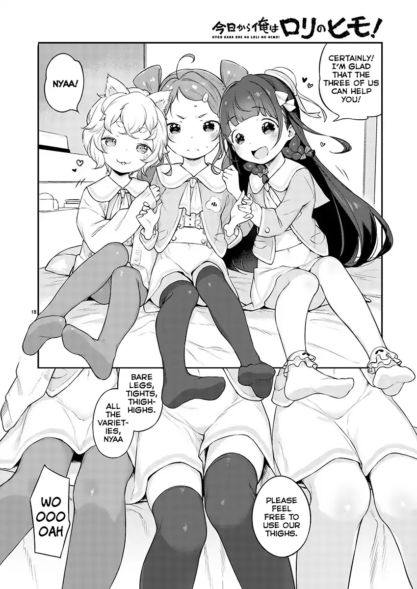 Kyou kara Ore wa Loli no Himo! Chapter 3 page 18 - Chapter 3: The Twin-Tailed Ojou-Sama