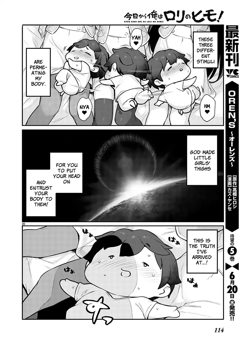 Kyou kara Ore wa Loli no Himo! Chapter 3 page 20 - Chapter 3: The Twin-Tailed Ojou-Sama