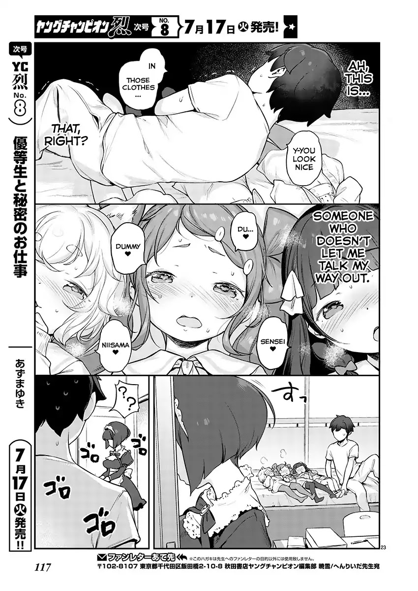 Kyou kara Ore wa Loli no Himo! Chapter 3 page 23 - Chapter 3: The Twin-Tailed Ojou-Sama