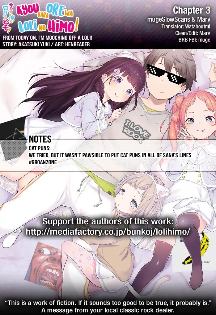 Kyou kara Ore wa Loli no Himo! Chapter 3 page 26 - Chapter 3: The Twin-Tailed Ojou-Sama