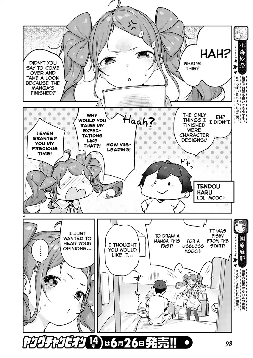 Kyou kara Ore wa Loli no Himo! Chapter 3 page 4 - Chapter 3: The Twin-Tailed Ojou-Sama