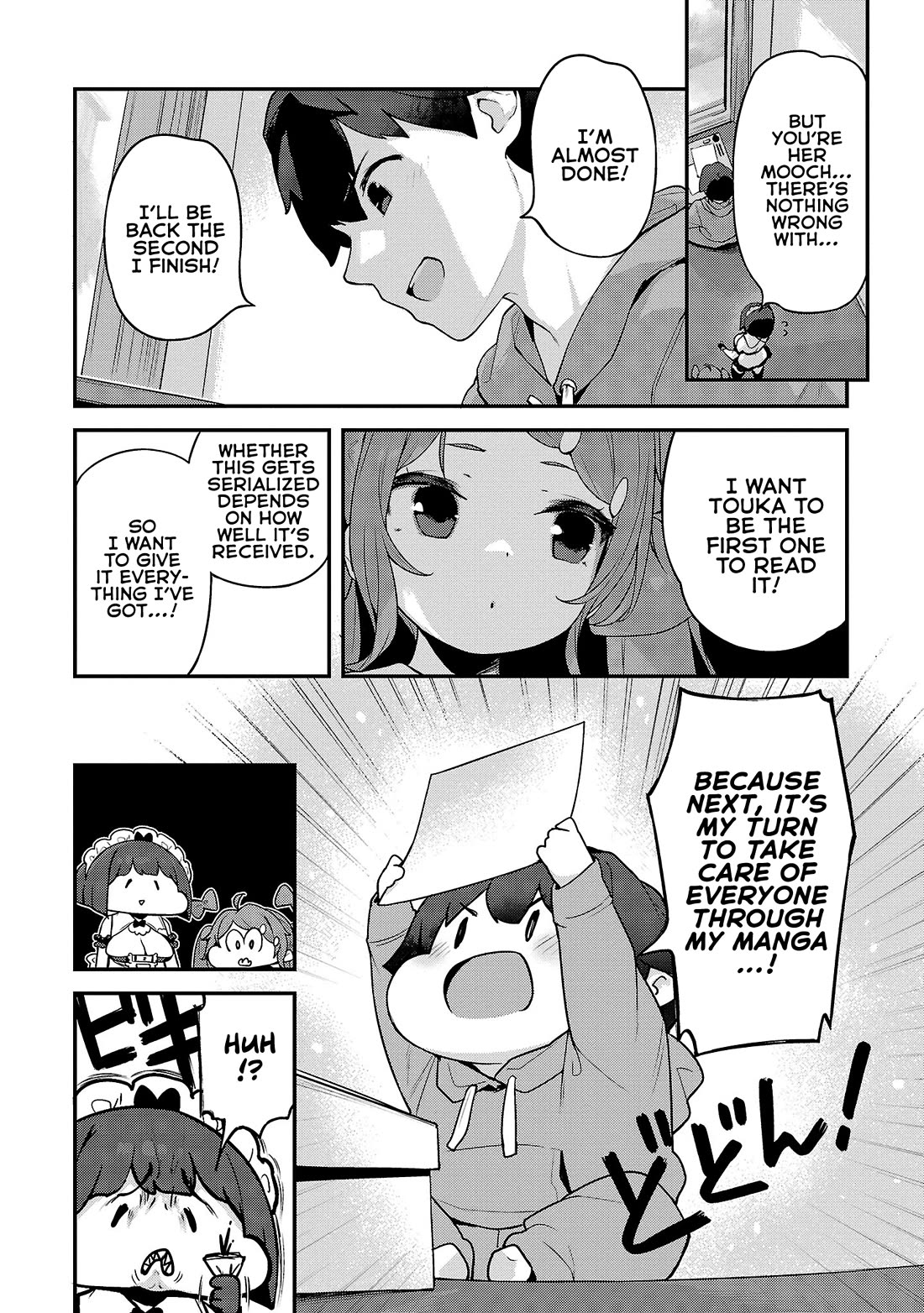 Kyou kara Ore wa Loli no Himo! Chapter 33 page 7 - Chapter 33: The Maid's Longest Day