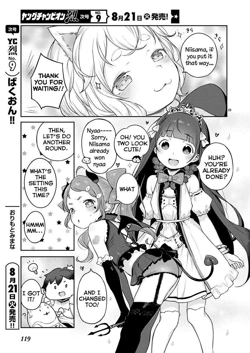Kyou kara Ore wa Loli no Himo! Chapter 4 page 22 - Chapter 4: The Cat-Eared Ojou-Sama