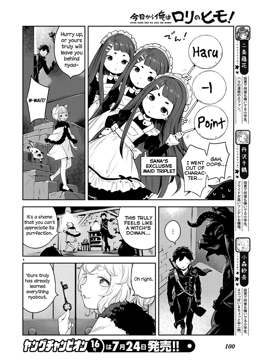 Kyou kara Ore wa Loli no Himo! Chapter 4 page 4 - Chapter 4: The Cat-Eared Ojou-Sama