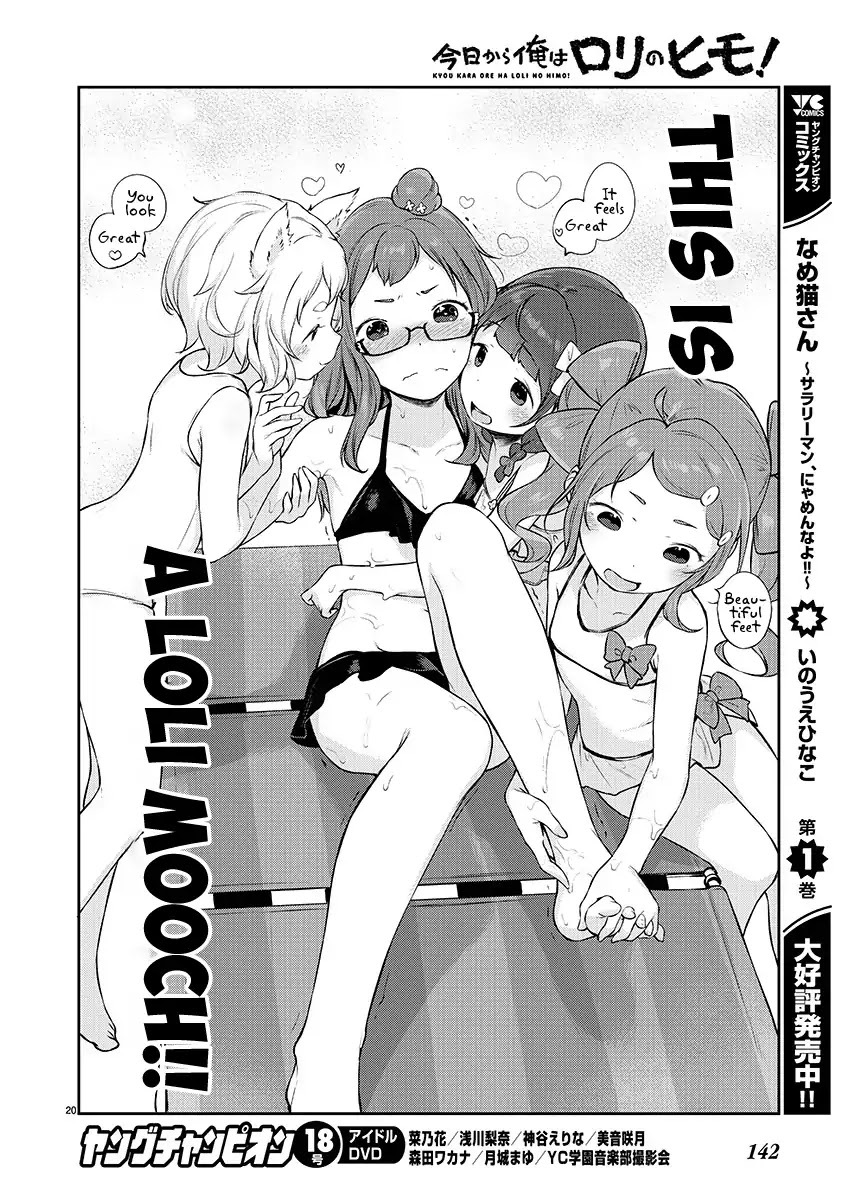 Kyou kara Ore wa Loli no Himo! Chapter 5 page 20 - Chapter 5: Loli Friends (Wholesome)