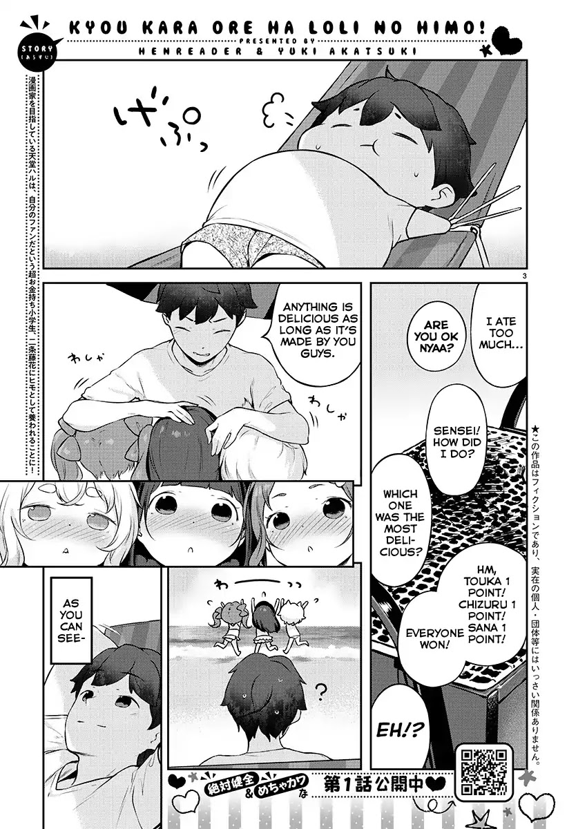 Kyou kara Ore wa Loli no Himo! Chapter 5 page 3 - Chapter 5: Loli Friends (Wholesome)
