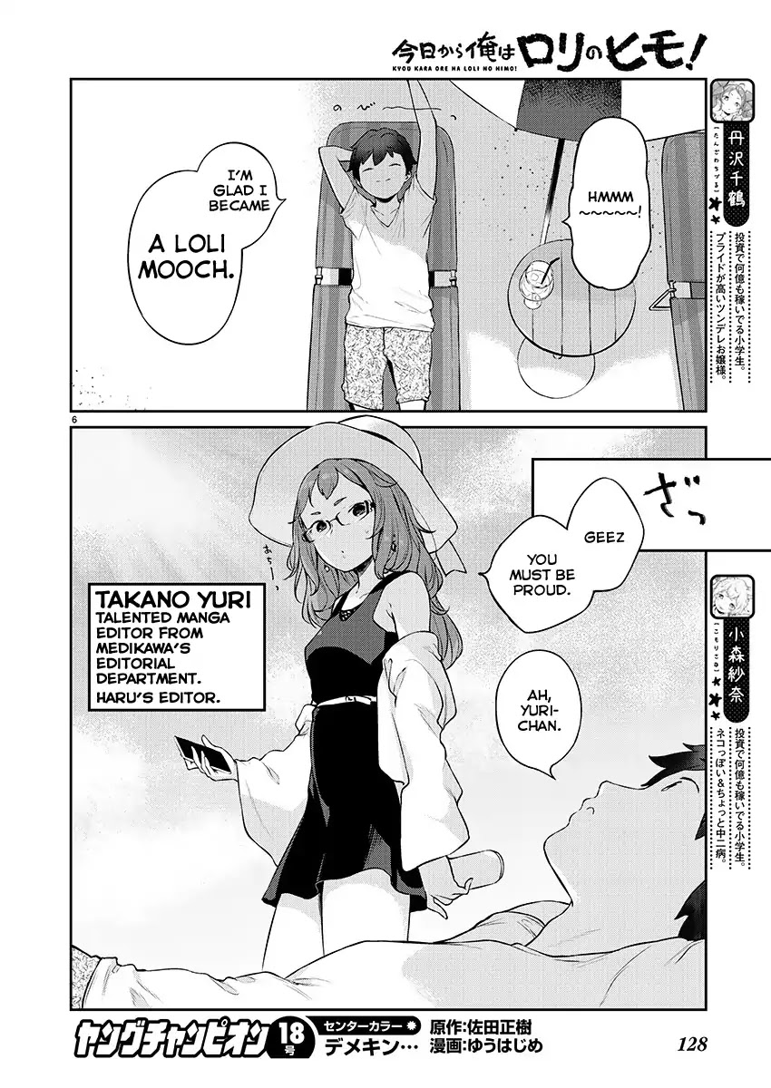 Kyou kara Ore wa Loli no Himo! Chapter 5 page 6 - Chapter 5: Loli Friends (Wholesome)