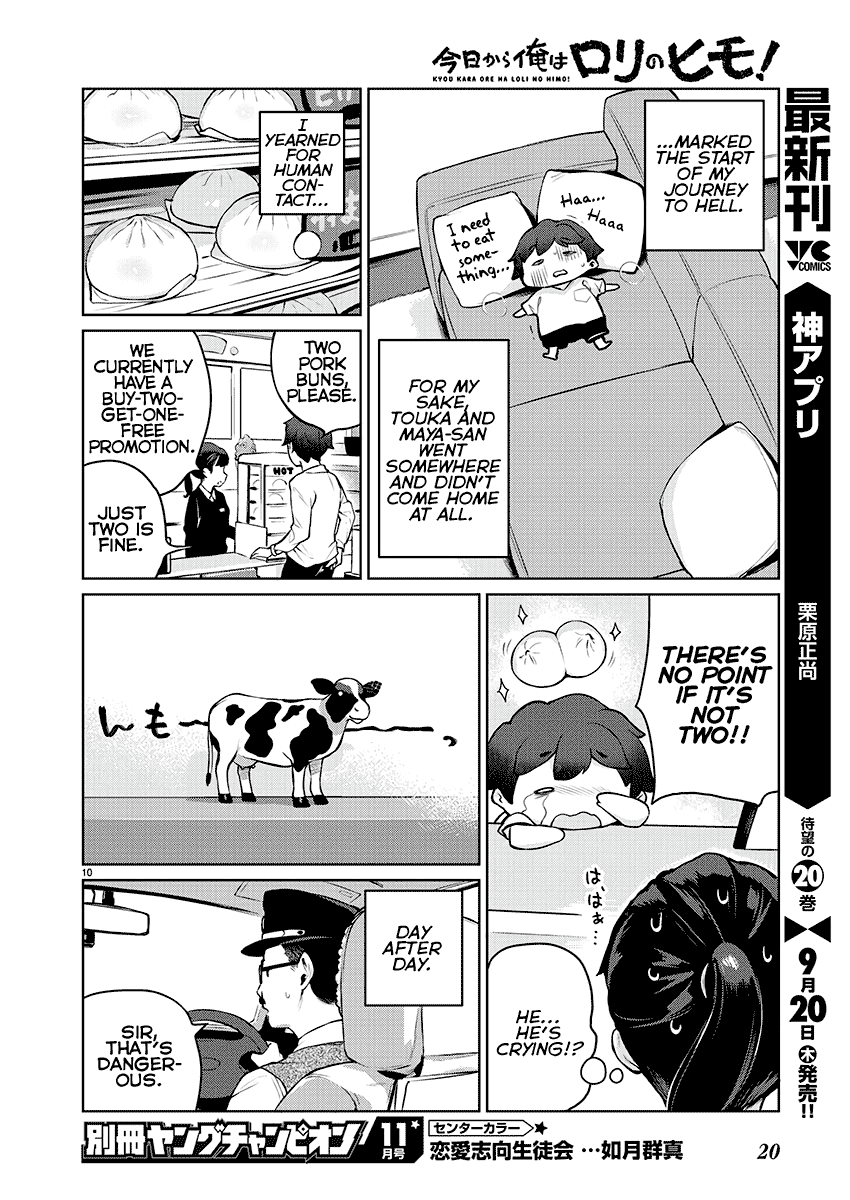 Kyou kara Ore wa Loli no Himo! Chapter 6 page 11 - Chapter 6: Boobies Vow