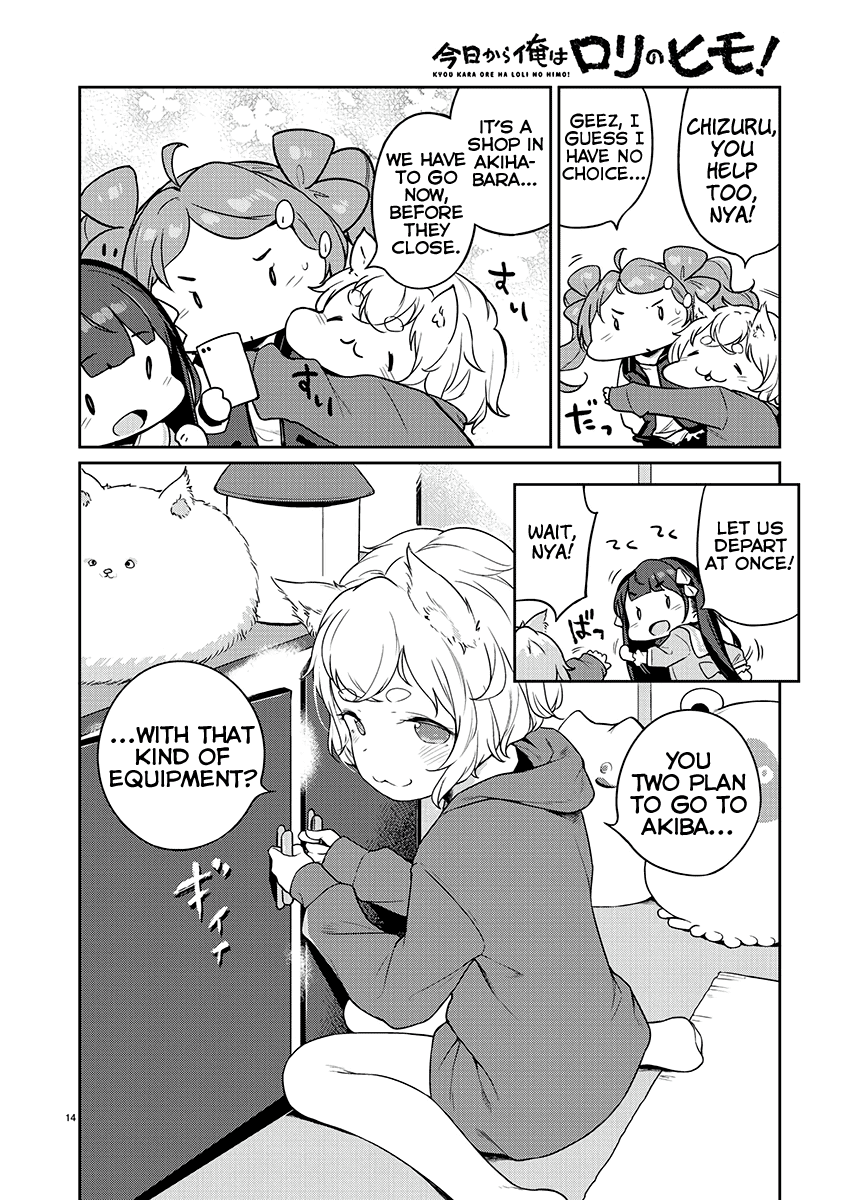 Kyou kara Ore wa Loli no Himo! Chapter 7 page 14 - Chapter 7: Lolis and Errand