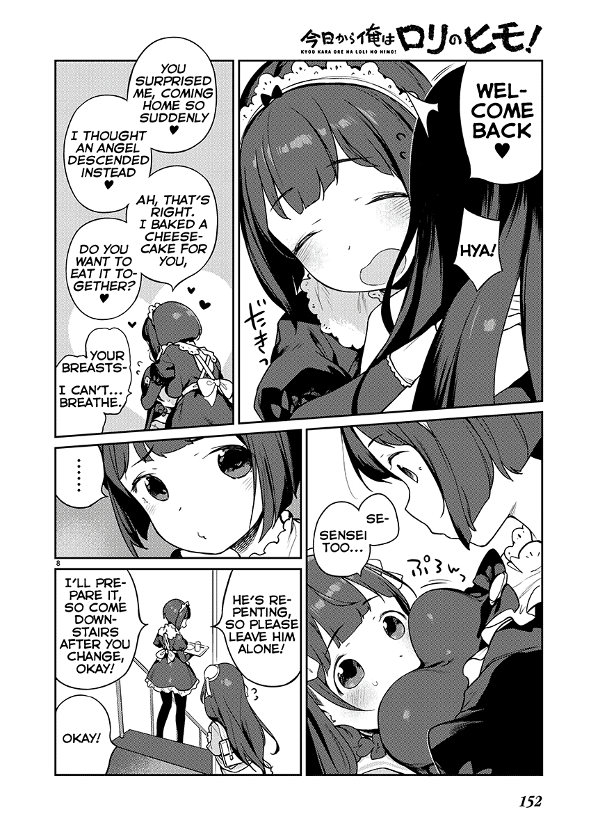Kyou kara Ore wa Loli no Himo! Chapter 7 page 8 - Chapter 7: Lolis and Errand