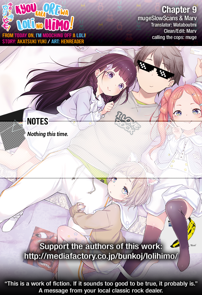 Kyou kara Ore wa Loli no Himo! Chapter 9 page 25 - Chapter 9: Swimsuit Bath Episode