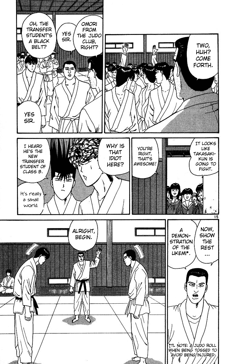 Kyou kara Ore wa!! Chapter 223 page 15 - Chapter 223: The Transfer Student Is Hot Blooded!
