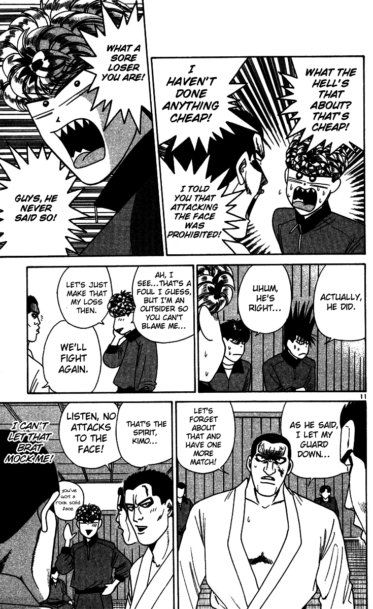 Kyou kara Ore wa!! Chapter 272 page 11 - Chapter 272: Mitsuhashi Lost to Karate!?