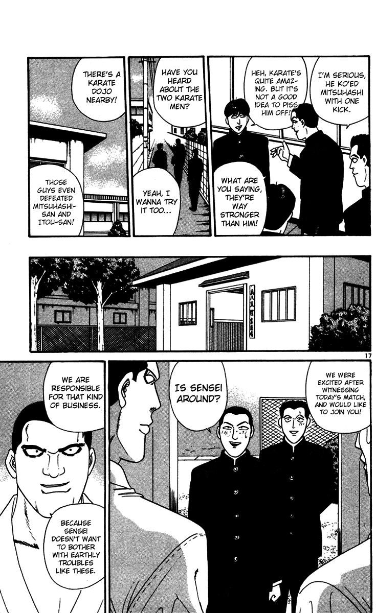 Kyou kara Ore wa!! Chapter 272 page 17 - Chapter 272: Mitsuhashi Lost to Karate!?