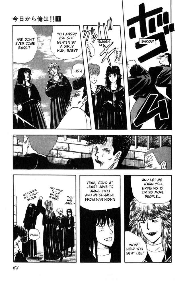 Kyou kara Ore wa!! Chapter 3 page 9 - Chapter 3: Female High School Students
