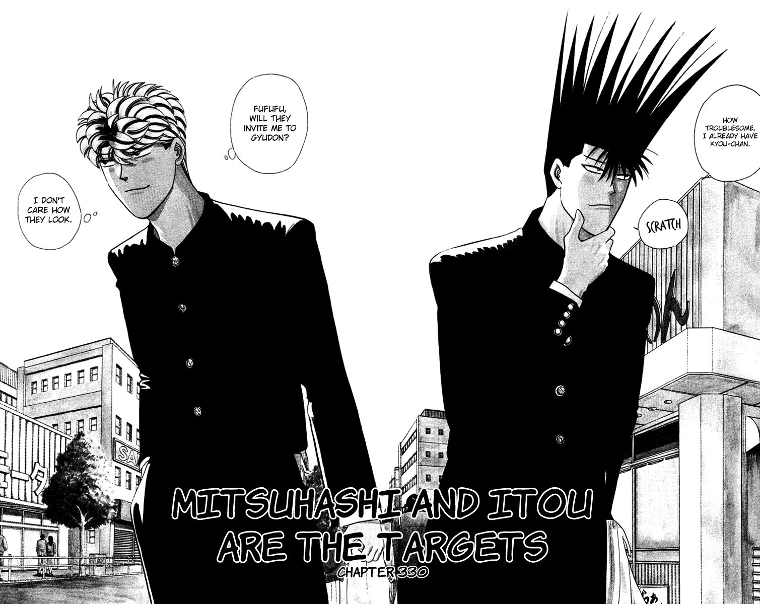 Kyou kara Ore wa!! Chapter 330 page 5 - Chapter 330: Mitsuhashi and Itou Are the Targets