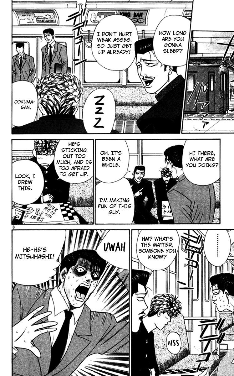 Kyou kara Ore wa!! Chapter 345 page 8 - Chapter 345: Mitsuhashi Sleeping on the Train