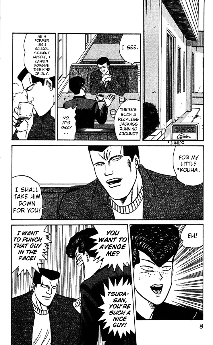Kyou kara Ore wa!! Chapter 60 page 8 - Chapter 60: Against Violence
