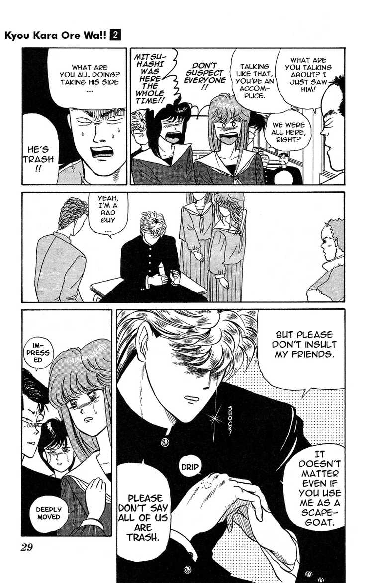 Kyou kara Ore wa!! Chapter 8 page 28 - Chapter 8: Evil Delinquent Teacher