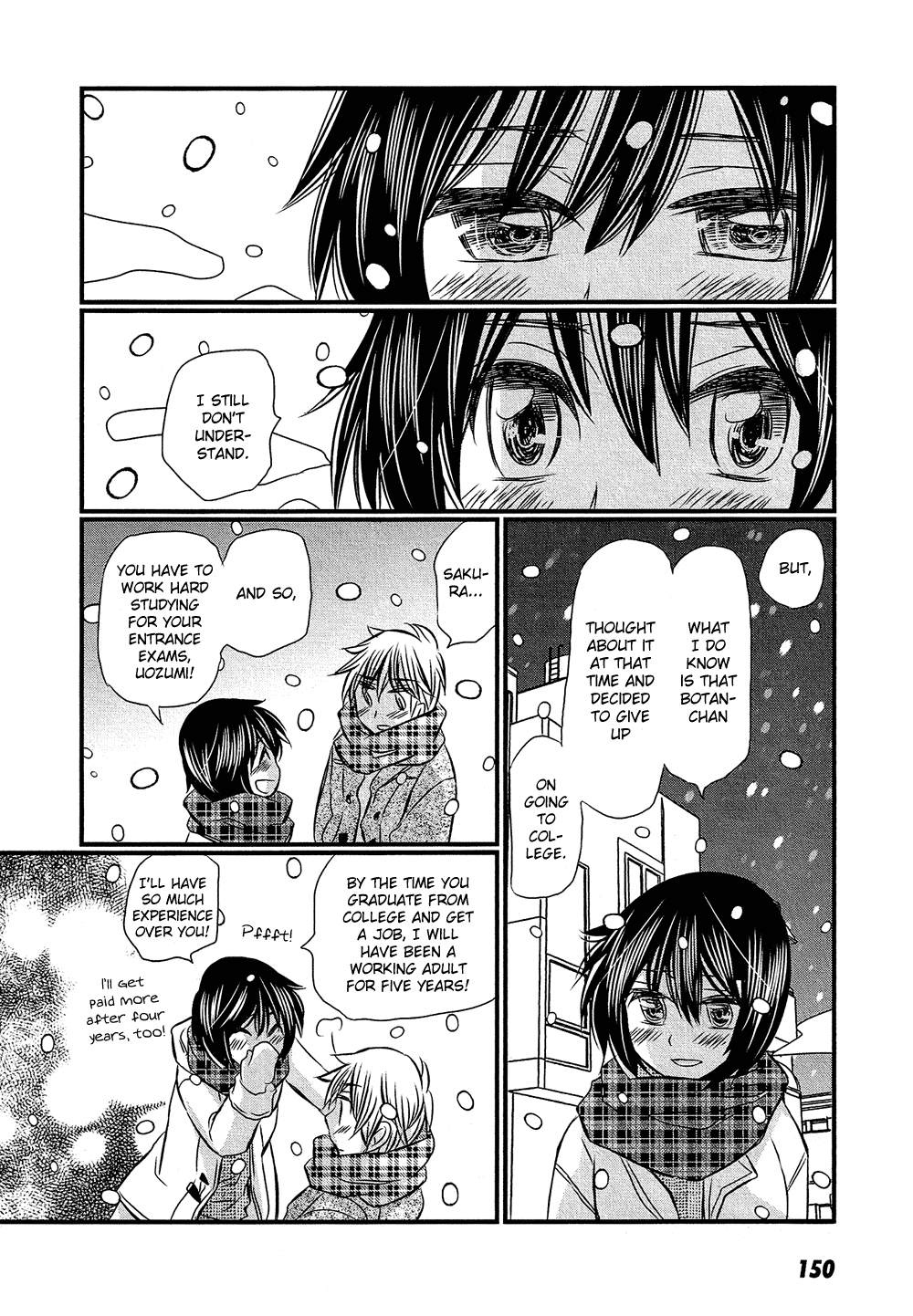 Kyou Kara Yonshimai Chapter 15.2 page 11 - Chapter 15 v2 : [End]