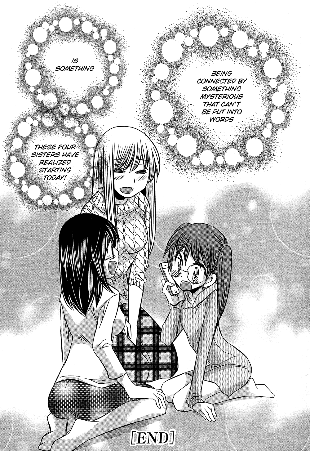 Kyou Kara Yonshimai Chapter 15.2 page 34 - Chapter 15 v2 : [End]