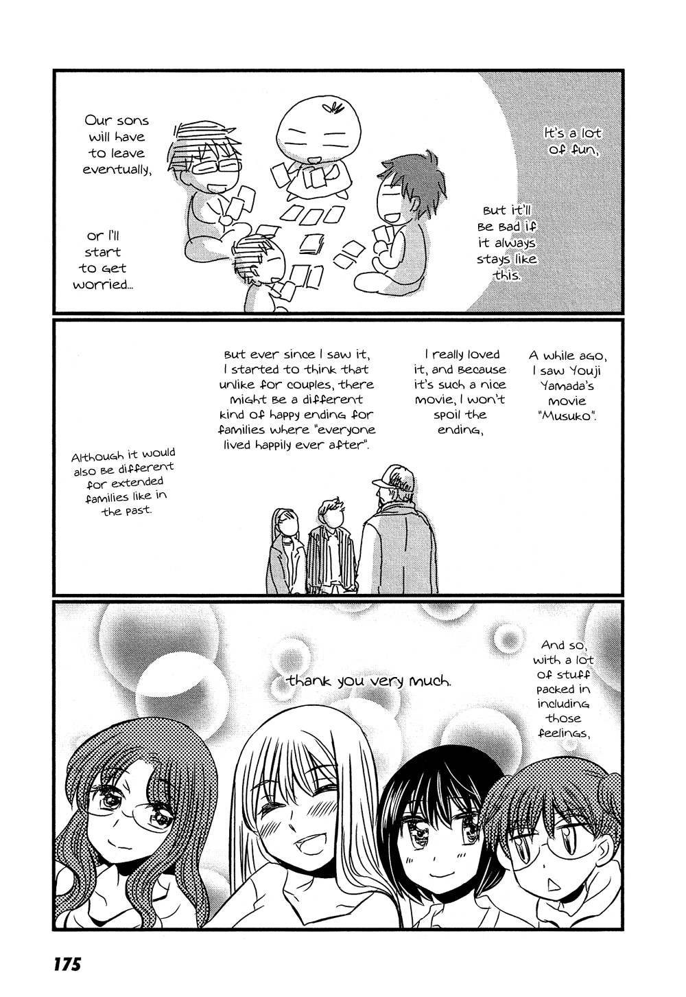 Kyou Kara Yonshimai Chapter 15.2 page 36 - Chapter 15 v2 : [End]
