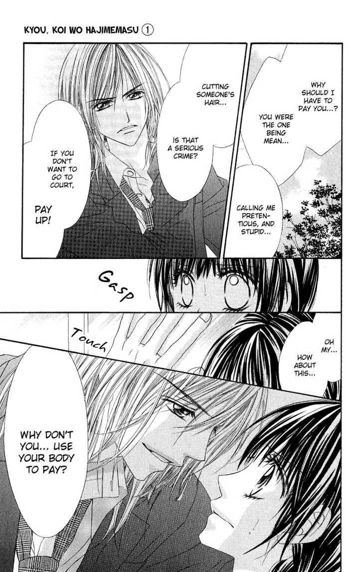 Kyou, Koi wo Hajimemasu Chapter 1 page 35 - Chapter 1