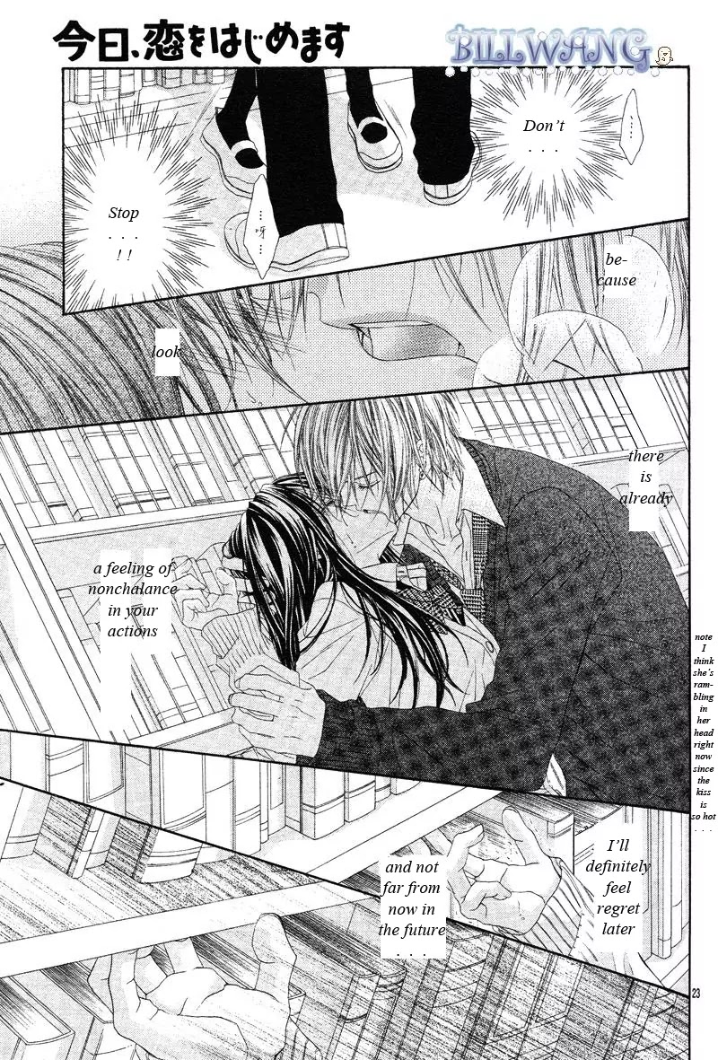 Kyou, Koi wo Hajimemasu Chapter 16 page 26 - Chapter 16