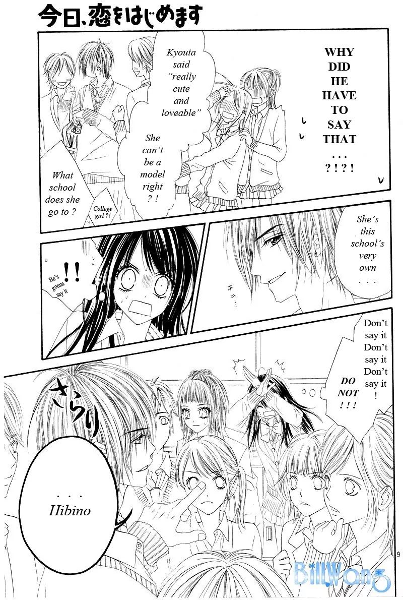 Kyou, Koi wo Hajimemasu Chapter 20 page 10 - Chapter 20
