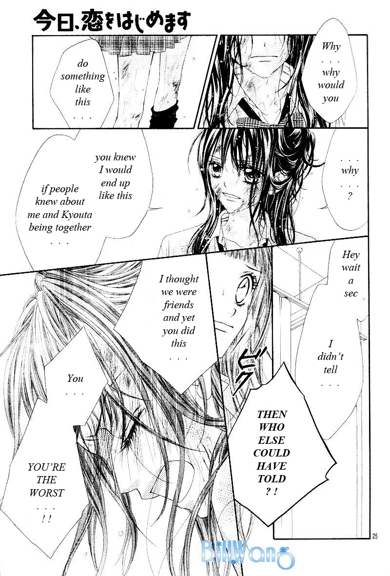 Kyou, Koi wo Hajimemasu Chapter 21 page 27 - Chapter 21