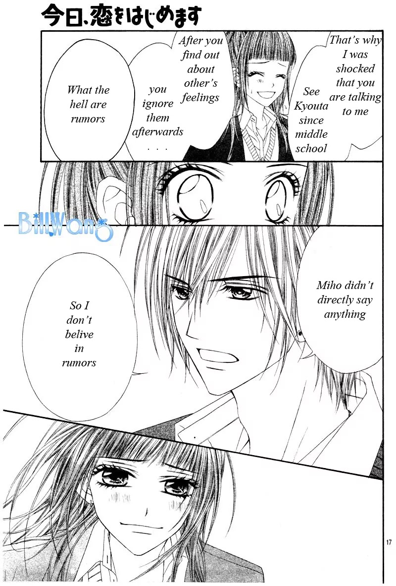 Kyou, Koi wo Hajimemasu Chapter 22 page 18 - Chapter 22